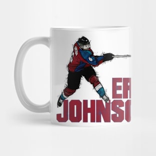 Erik Johnson Colorado Sketch Name Mug